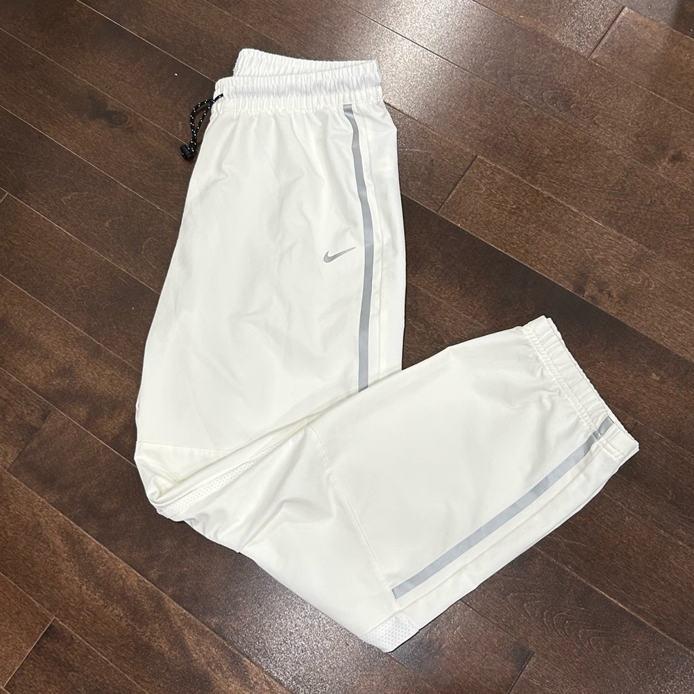 Nike White Lightweight Track Pants NWOT